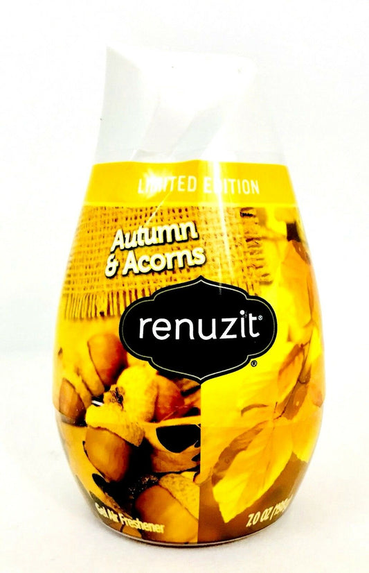 RENUZIT AIR FRESHENER SOLID AUTUMN ACORNS 7oz C12  /  UOM C12