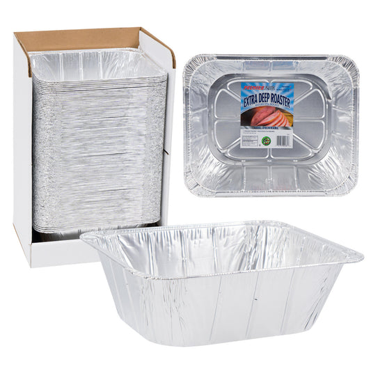 BANDEJA ROASTER XTRA DEEP FOIL 11 3/4" CASE 96  /  UOM CS
