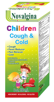 NOVALGINA CHILDREN COUGH AND COLD- acetaminofen, dextromethorphan hbr, guaifenesin, phenylephrine hcl liquid