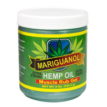 Mariguanol Extra Strong Muscle Rub Gel with Hemp Oil 9oz