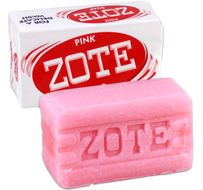 ZOTE 14oz PINK BAR SOAP LAUNDRY PK5 /  UOM C25
