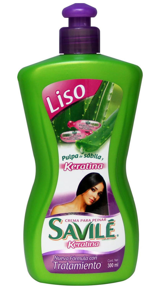 SAVILE CREMA LISO KERATINA 300ML PK6  /  UOM C12