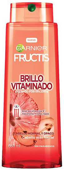 GARNIER FRUCTIS SHAMPOO BRILLO VITAMINADO 650ML PK6  /  UOM C12