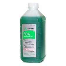 SWAN ALCOHOL GREEN 50% 16OZ PK6  /  UOM C12