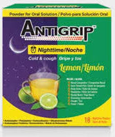 ANTIGRIP NIGHTTIME- acetaminophen, dextromethorphan hbr, doxylamine succinate, phenylephrine hcl powder, for solution