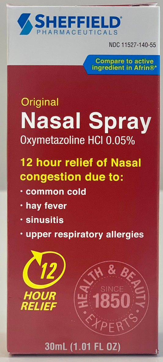 SHEFFIELD NASAL SPRAY 1OZ PK6  /  UOM C24