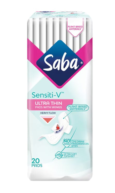 SABA SENSITIVA ULTRA THIN 20CT PK8 / UOM C16