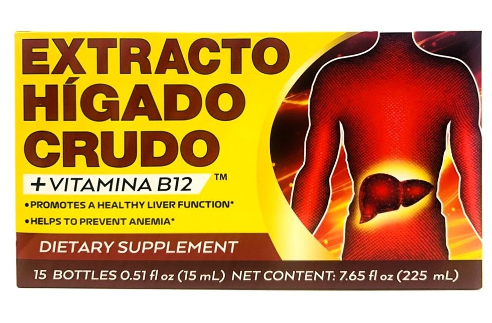GAMMA EXTRACTO DE HIGADO CRUDO 15 VIALES PK4 / UOM C28
