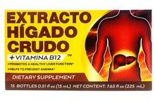 GAMMA EXTRACTO DE HIGADO CRUDO 15 VIALES PK4 / UOM C28