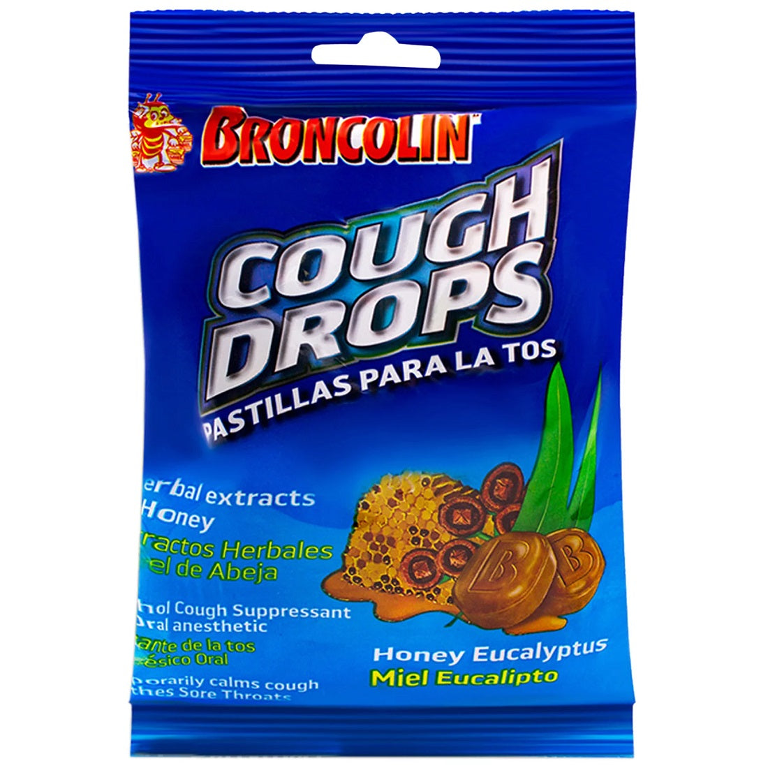 BRONCOLIN CARAMELO MIEL-EUCALIPTO  12CT DSP