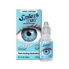 SPLASH TEARS LUBRICANT EYE DROPS 0.5 OZ PK 4  /  UOM C24