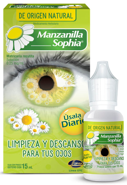 GOTAS MANZANILLA SOPHIA 15 ML PK4  /  UOM C24