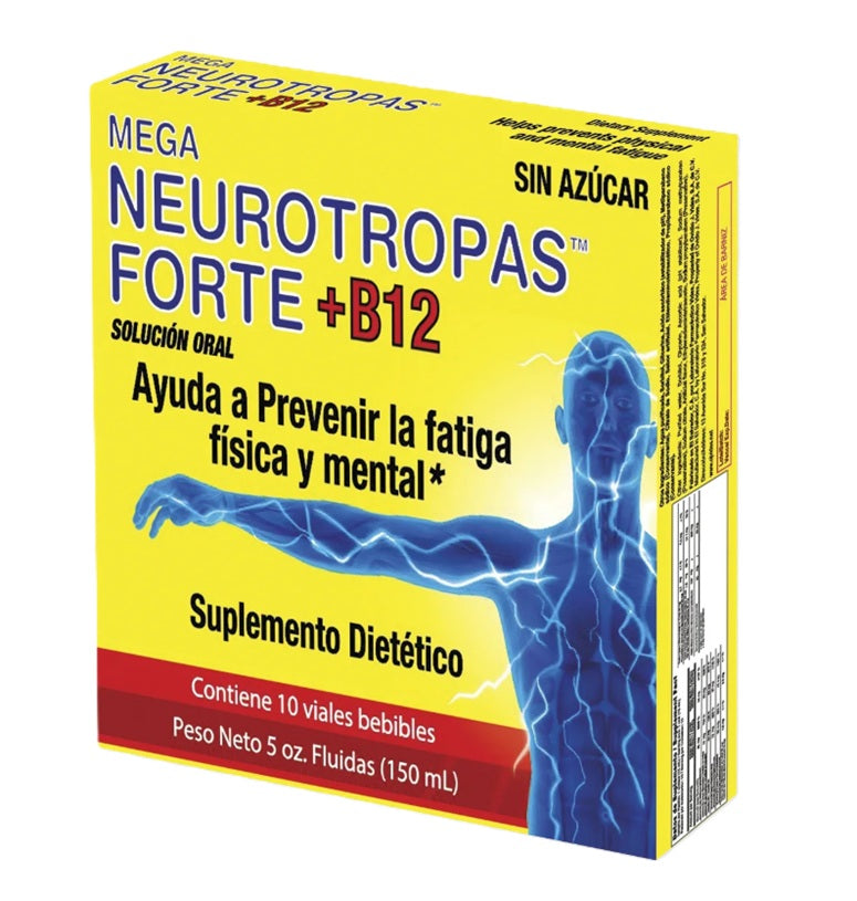 NEUROTROPAS FORTE PIZZA 10 VIALES PK4 / UOM C32