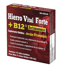 HIERRO VITAL FORTE B12 ANTIANEMIC PIZZA 10 VIALS PK4 / UOM C32