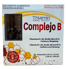 OPMX THIAMIN 1000 SHOOT COMPLEJO B 10VIALS PK4 / UOM M32