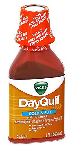 DAYQUIL 8 OZ **NEW TYPE** PK3  /  UOM C12