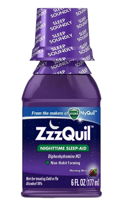ZZZQUIL SYRUP  6oz PK3 / UOM C12