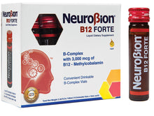 Neurobion B12 Forte liquid vials 10-count box for vitamin B12 supplementation and nerve support