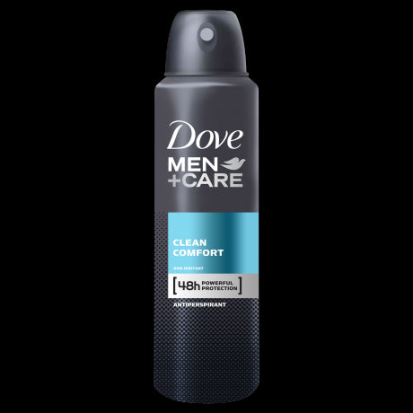 DOVE SPRAY 150ML CLEAN COMFORT MEN+CARE CS6  /  UOM C6