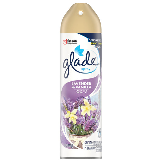 GLADE AEROSOL LAVENDER & VANILLA 8OZ C12  /  UOM C12