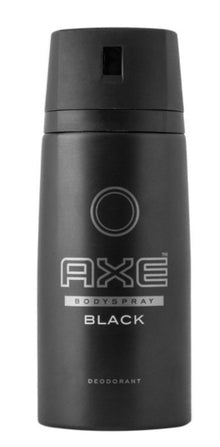 Axe Black Body Spray 150ml men's deodorant with bold long-lasting fragrance