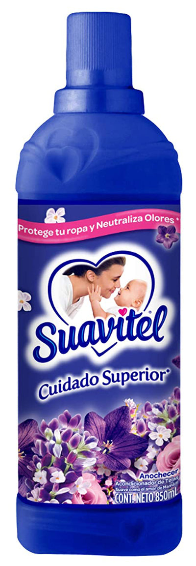 SUAVITEL LAUNDRY SOFTENER ANOCHECER 850ML C12 /  UOM C12