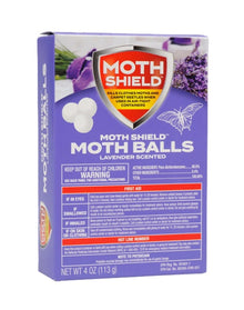 MOTH SHIELD BALLS LAVENDER 4oz C24