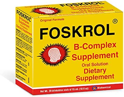 FOSKROL B COMPLEX 20 VIALES PK3  /  UOM C30