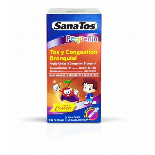 SANATOS PEQUENIN TOS/CONGESTION 2 oz PK3  /  UOM C24