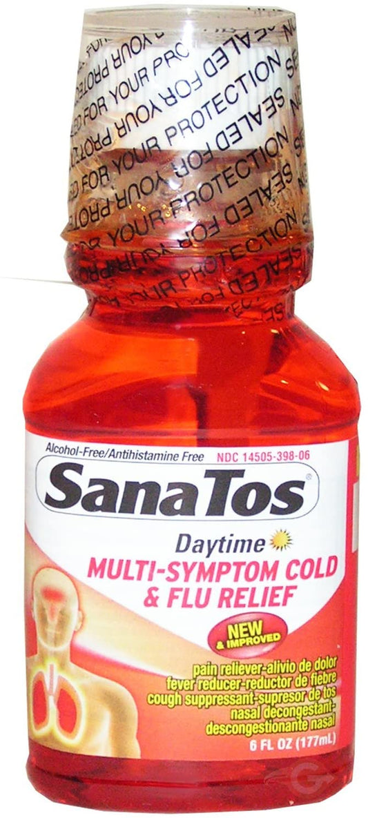 SANATOS JARABE DIA CHERRY 6oz PK3  /  UOM C12