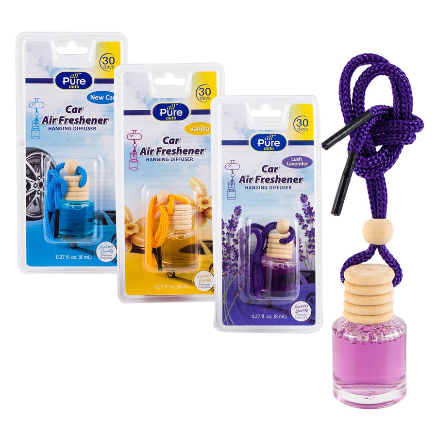 ALL PURE CAR AIR FRESHENER 1CT PK12 / UOM C48