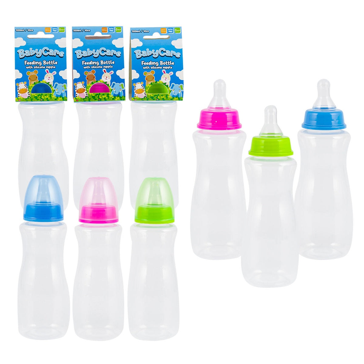 LITTLE MIMOS BABYCARE BOTTLE 9oz PK12 / UOM C48