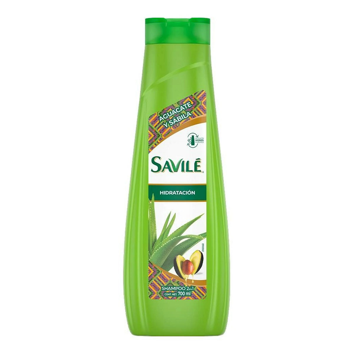 SAVILE SHAMPOO AGUACATE  RESTAURACION 2 EN 1 700ml PK6  /  UOM C12