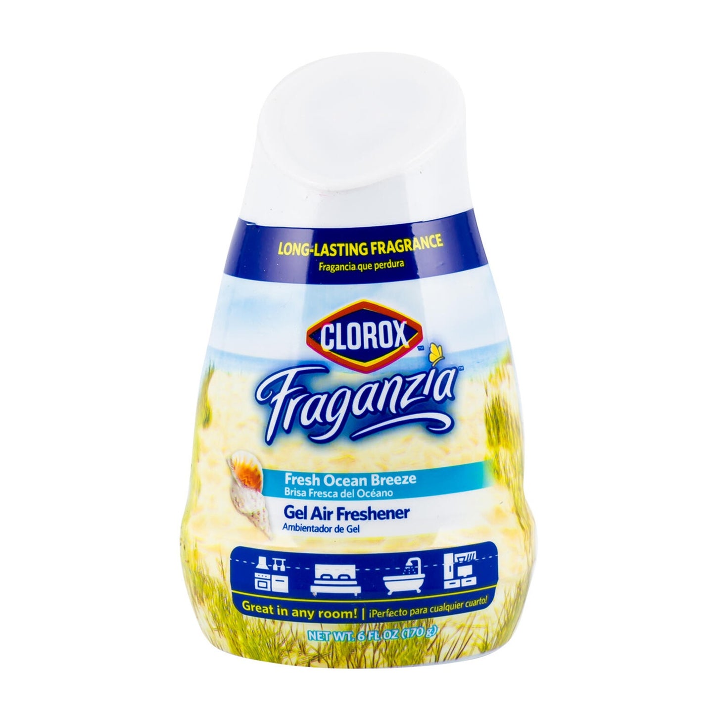 CLOROX FRAGANZIA AIR FRESHENER OCEAN BREEZE 6oz C12 / UOM C12