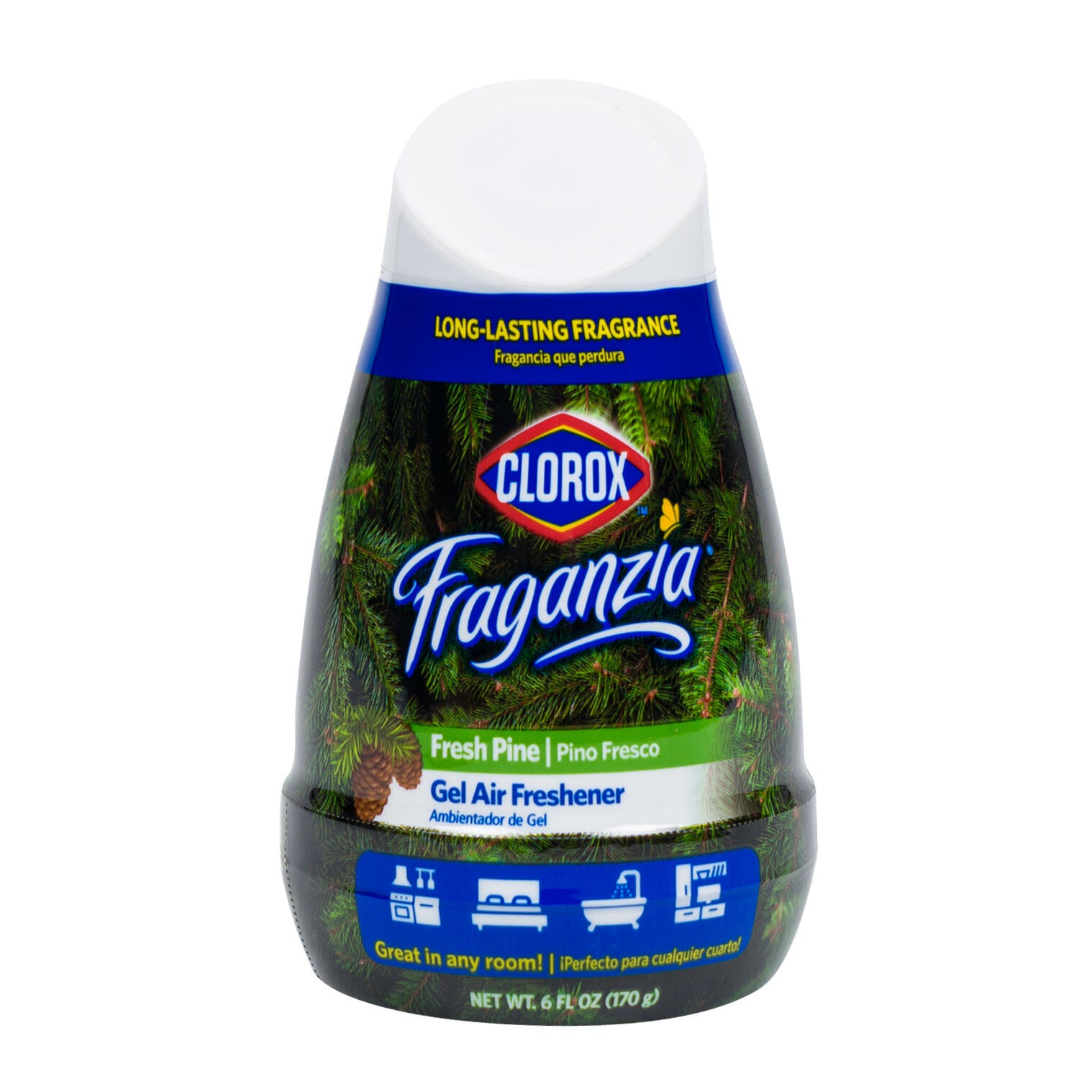 CLOROX FRAGANZIA AIR FRESHENER FRESH PINE  6oz C12