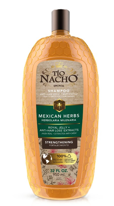 TIO NACHO SHAMPOO MEXICAN HERBS 32oz PK3 / UOM C6