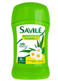 SAVILE DEO BARRA MANZANILLA 45gr PK6 / UOM C12