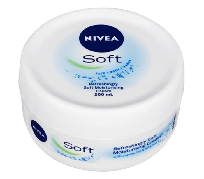 NIVEA CREAM SOFT TARRO 200gr PK6 / UOM C12
