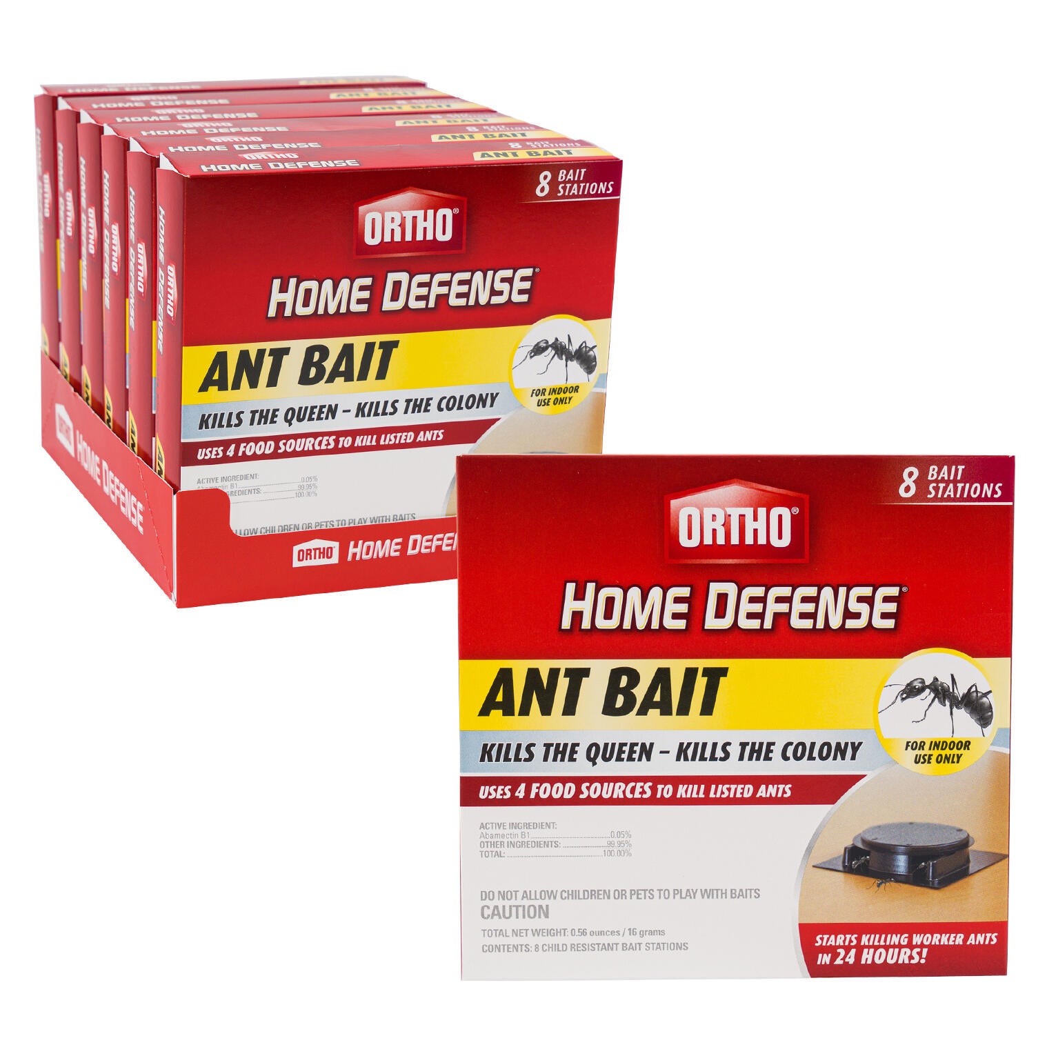 ORTHO ANT TRAP BAIT 8 STATIONS C6 / UOM C6
