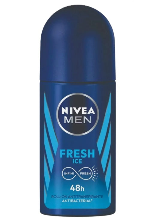 NIVEA DEO MEN ROLL ON FRESH ICE 50ml PK6 / UOM C12