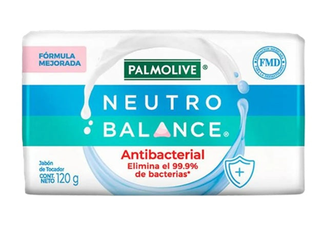 JABON PALMOLIVE ANTIBACTERIAL NEUTRO 120GR PK12 / UOM M72