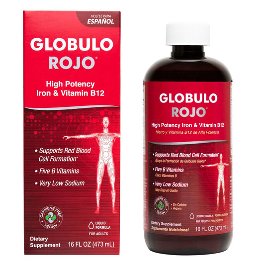 GLOBULO ROJO JARABE 16 FL. OZ. PK3  /  UOM C12