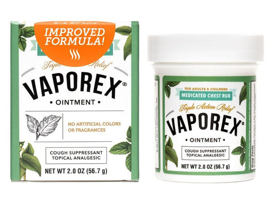 VAPOREX POMADA  2 OZ. PK3  /  UOM C12