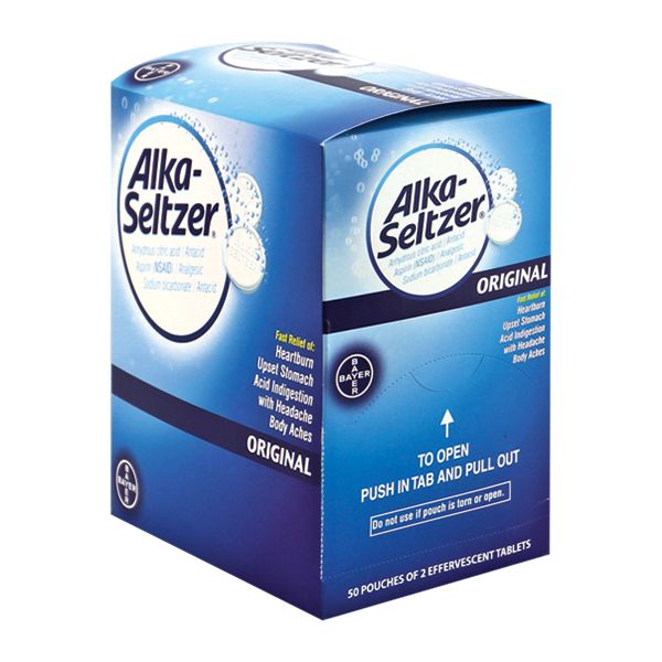 Alka-Seltzer Original Flavor Effervescent Tablets