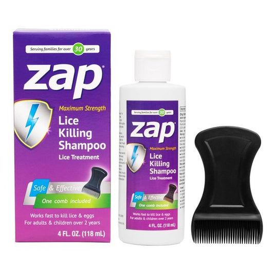 ZAP SHAMPOO  4 FL. OZ. PK6  /  UOM C12