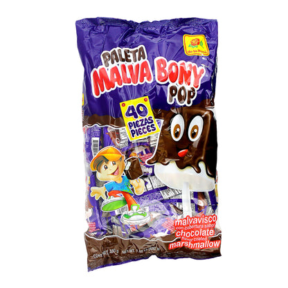 DMX DE LA ROSA PALETA MALVA BONY 40CT  BAG-PK4  /  UOM C16