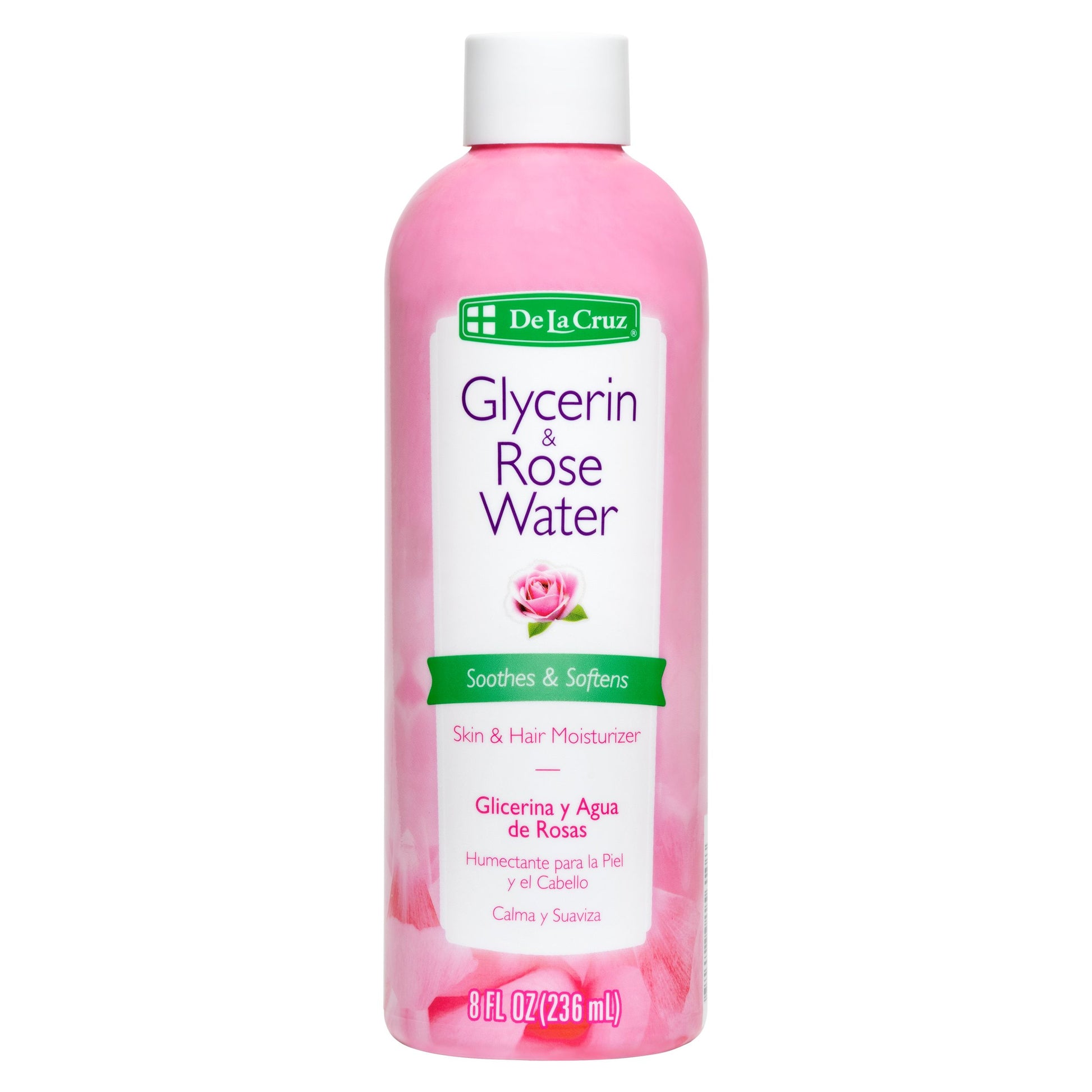 DLC GLICERINA Y AGUA DE ROSAS  8 FL. OZ. PK6  /  UOM C12