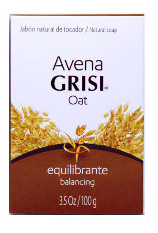 GRISI BAR SOAP AVENA / OAT 3.5oz PK6  /  UOM M144
