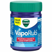 Vicks VapoRub mentholated ointment 25ml compact size for cough and cold relief
