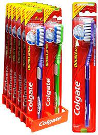 COLGATE TOOTHBRUSH DOUBLE ACTION MEDIUM DISPLAY CT 12  /  UOM DSP